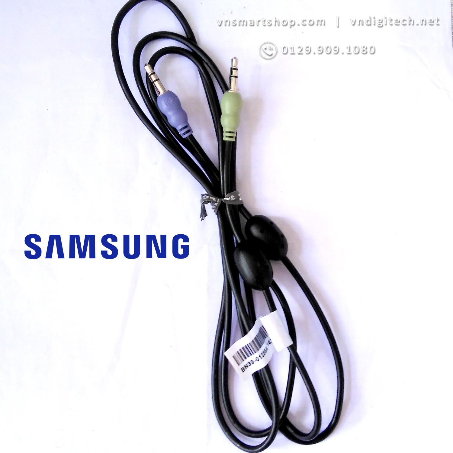 cáp loa, cáp âm thanh,dây aux,dây loa,cáp 3.5,samsung,dây loa 2 đầu