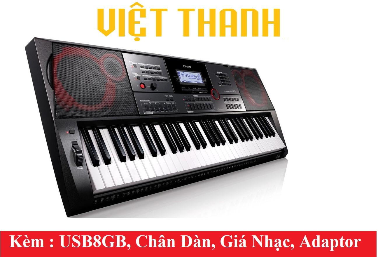 [HCM]Đàn Organ CASIO CTX3000 NEW 2019 61 phím kích thước chuẩn 64 nốt 800 âm sắc cài sẵn hồi âm 24 kiểu Tắt 30 bài hát cài sẵn