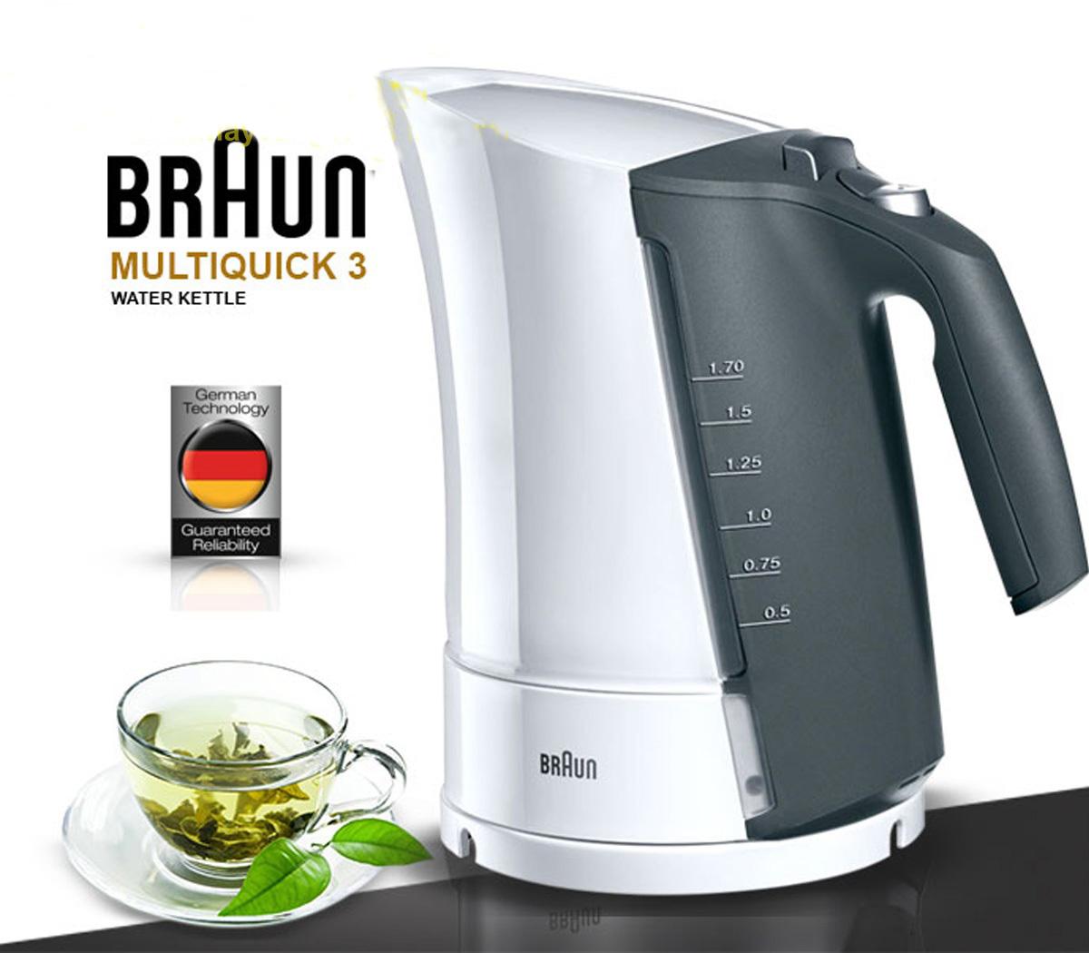 Ấm siêu tốc braun wk300 1.7l - hàng nhập khẩu