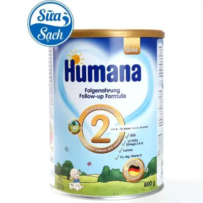 [HCM]Sữa Humana Gold số 2 6-12 tháng 800g