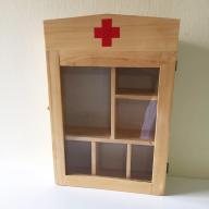 Tủ thuốc y tế gia đình - tủ thuốc gỗ treo tường trang trí nhà thumbnail