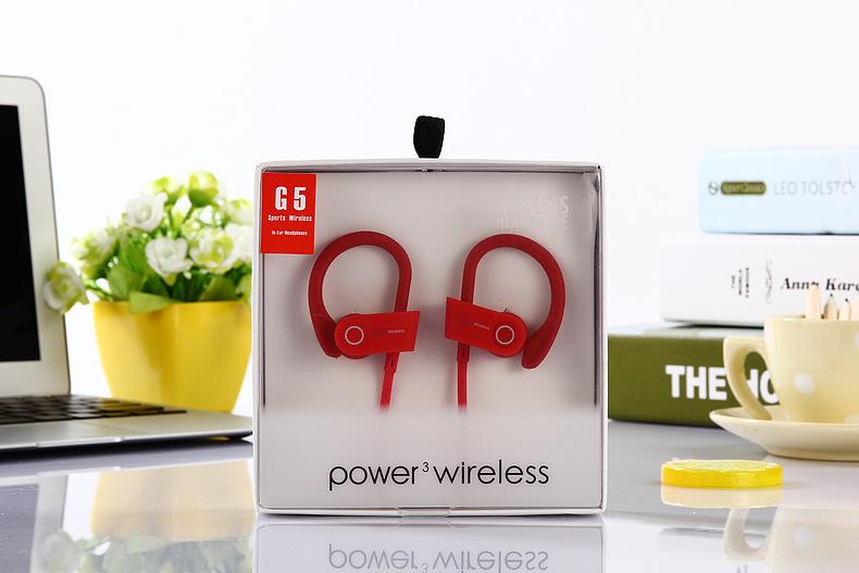 Tai nghe bluetooth móc tai siêu trầm pin cực lâu g5