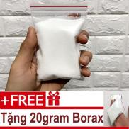 Bột tuyết nhân tạo 100gram - Tặng 20gram Borax USA - nguyên liệu làm slime