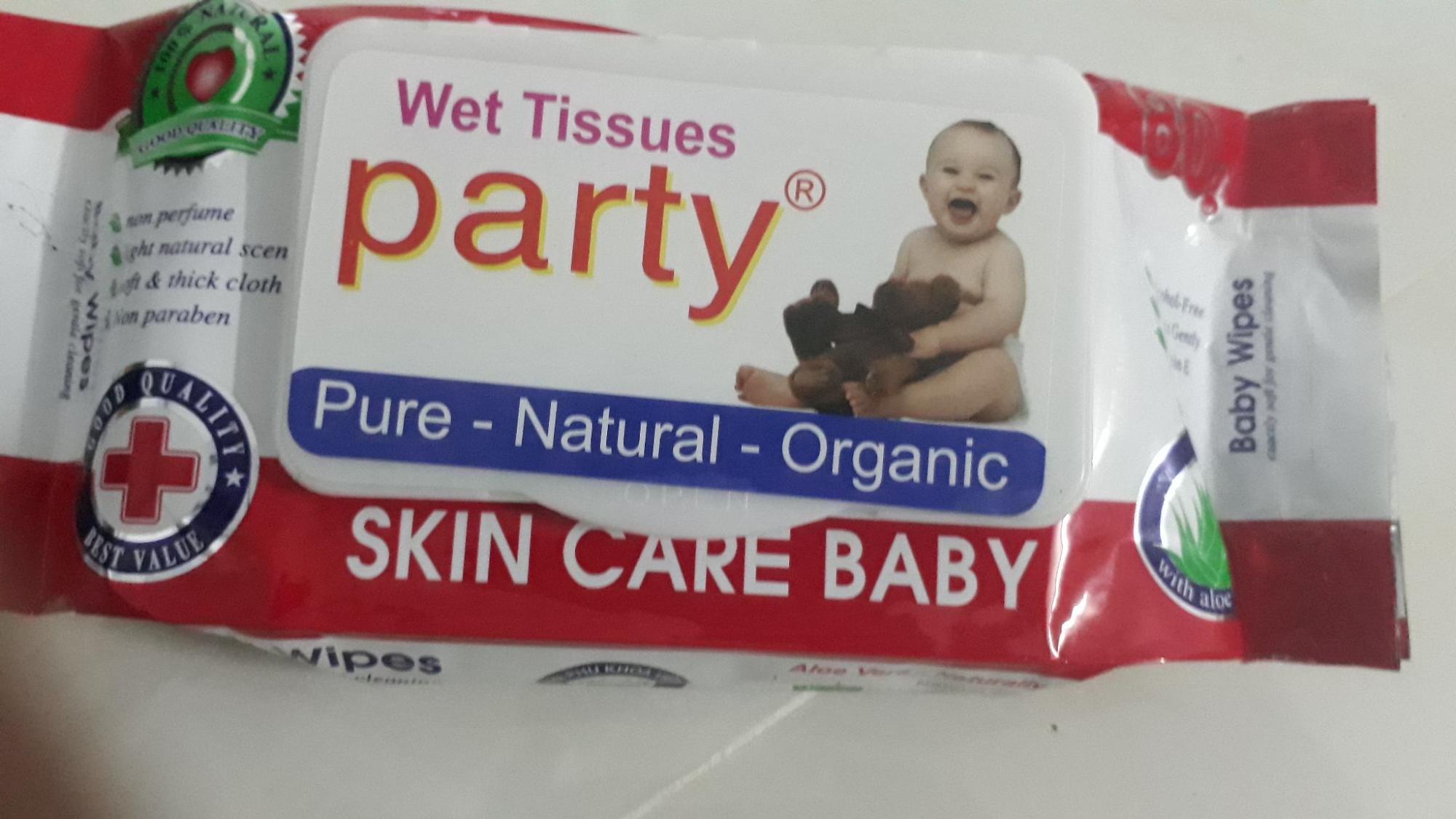 Combo 20 gói khăn ướt cao cấp party 80g