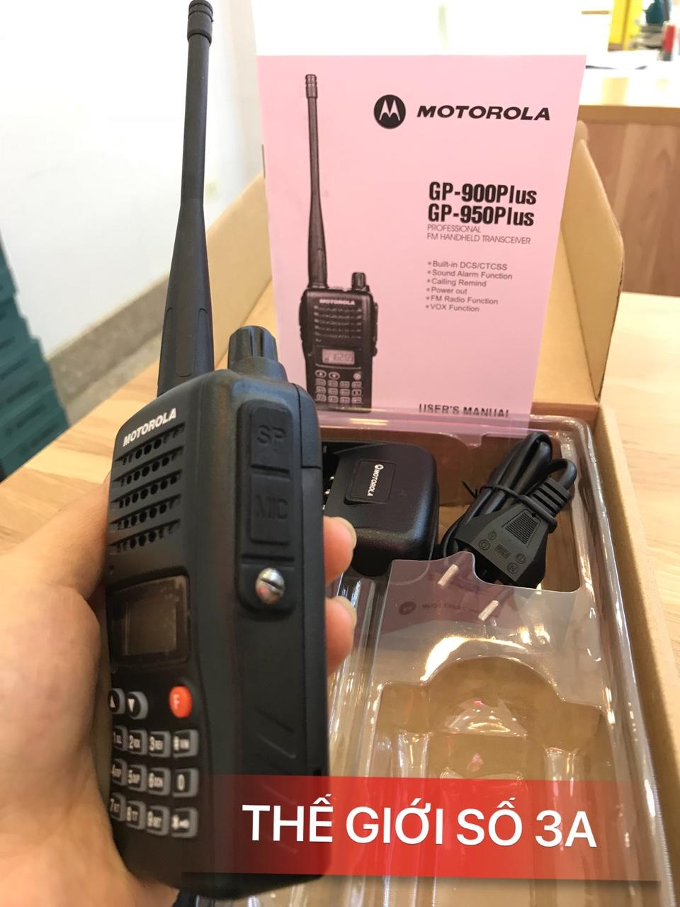 Bộ đàm cầm tay motorola gp-900 plus - bảo hành chính hãng 36 tháng