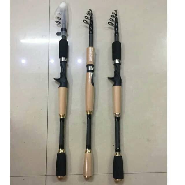 Cần câu lure shimano máy đứng và máy ngang rút gọn tiện lợi ( cần câu cá Giang Nam ) big sale