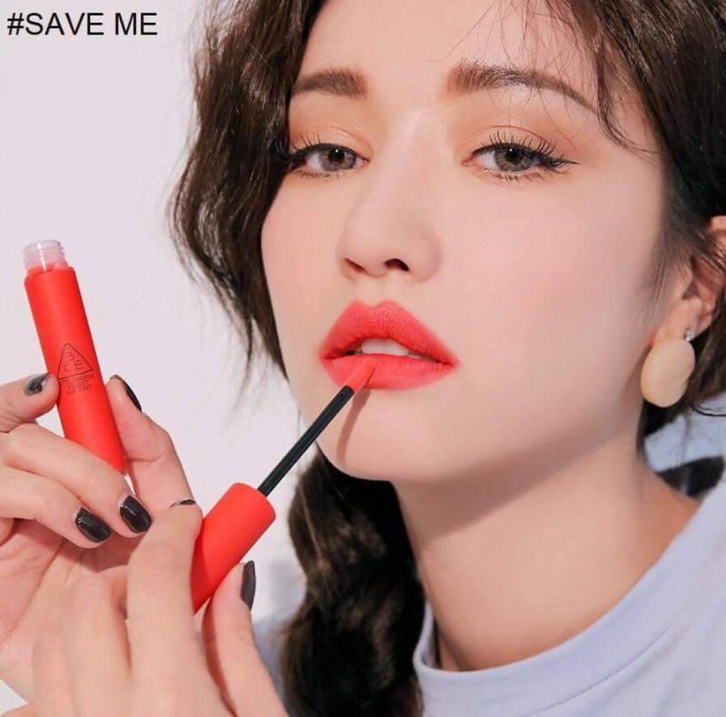 [HCM]Son 3CE Velvet Lip Tint Save Me  San Hô Neon