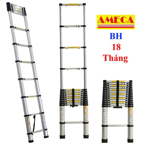 Thang nhôm rút đơn Ameca AMD380 - 3,8m