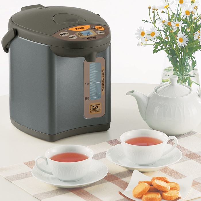 Bình Thủy Điện Zojirushi CD-WBQ22-TS - 2.2L (Xám Đậm)
