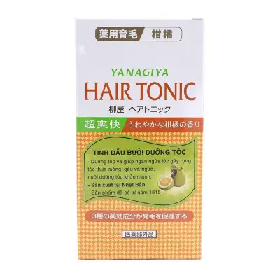 [Khuyến mãi sốc] Tinh dầu dưỡng tóc hương bưởi Hair Tonic Yanagiya 240ml (Khuyến mãi)