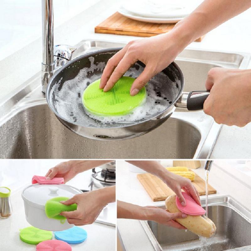 Combo 2 miếng cọ rửa bát đĩa, xoong nồi