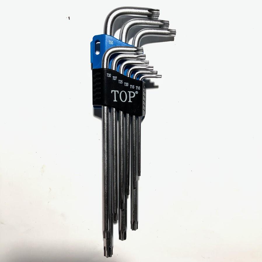 Bộ lục giác bông dài 9 cây T10-T50 TOP KTH001