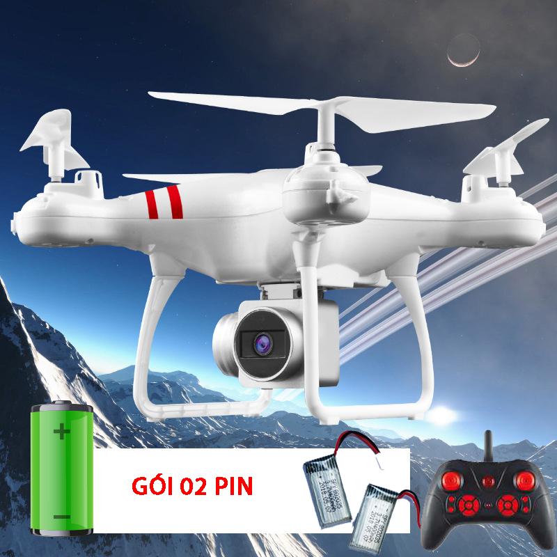 [Gói 02 pin] Máy bay Flycam KY101 Cao cấp, kết nối Wifi với điện thoại Có tay cầm điều khiển từ xa