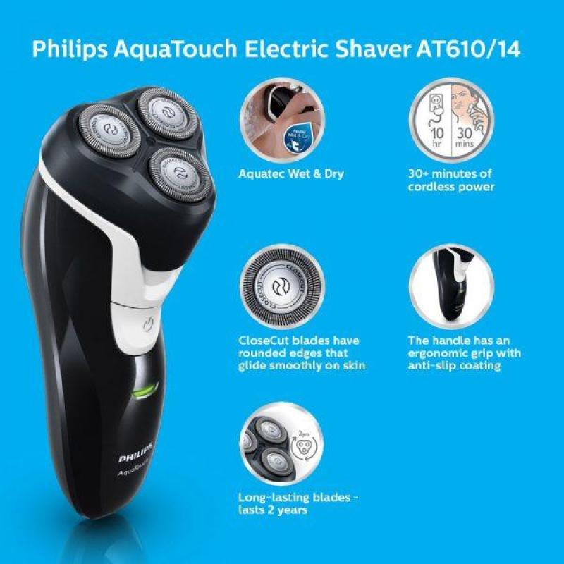 Máy cạo râu Philips AT610 (Đen)