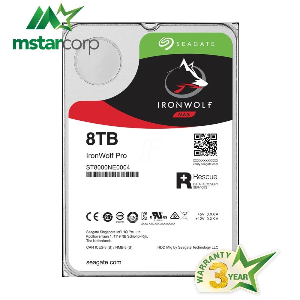 HDD Seagate ironwolf 8TB chuyên dụng dành cho NAS