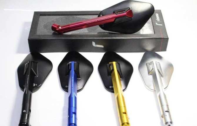 [HCM]Gương Kính chiếu hậu Rizoma Elisse- Tặng kèm chế xoay 360 độ(MÀU VÀNG)