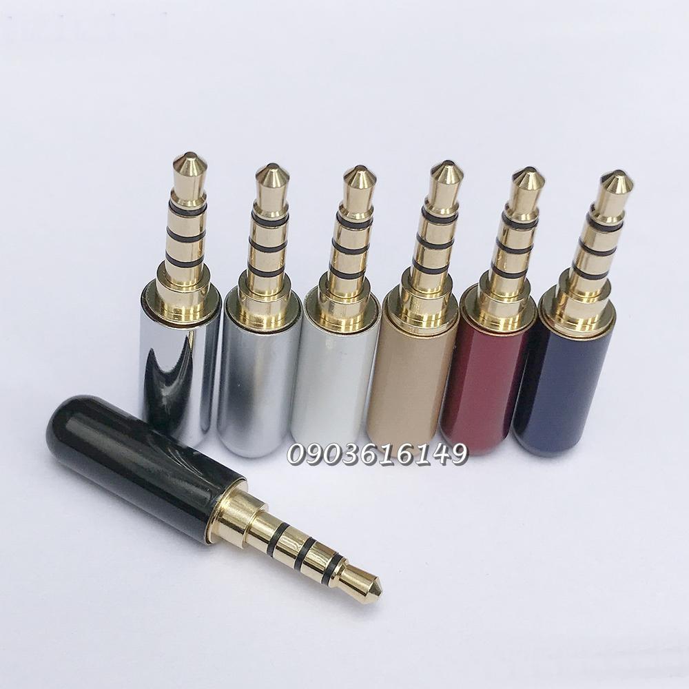 bộ 2 đầu hàn Jack 3.5mm 4 ngấn