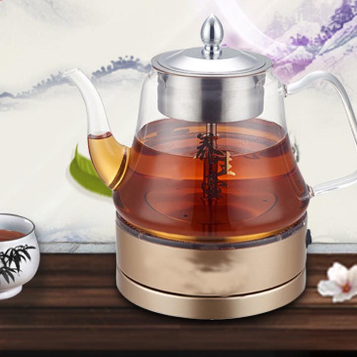 Bình pha trà phong cách Nhật Bản 1lit bằng điện/ Chất liệu: thủy tinh cao cấp/Lưới lọc trà, cafe/Tay cầm chống nóng/ mẫu mã rất đẹp