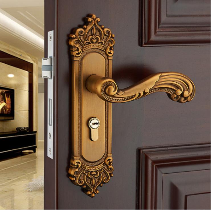 Khóa cửa tay gạt hợp kim Canadi MS19