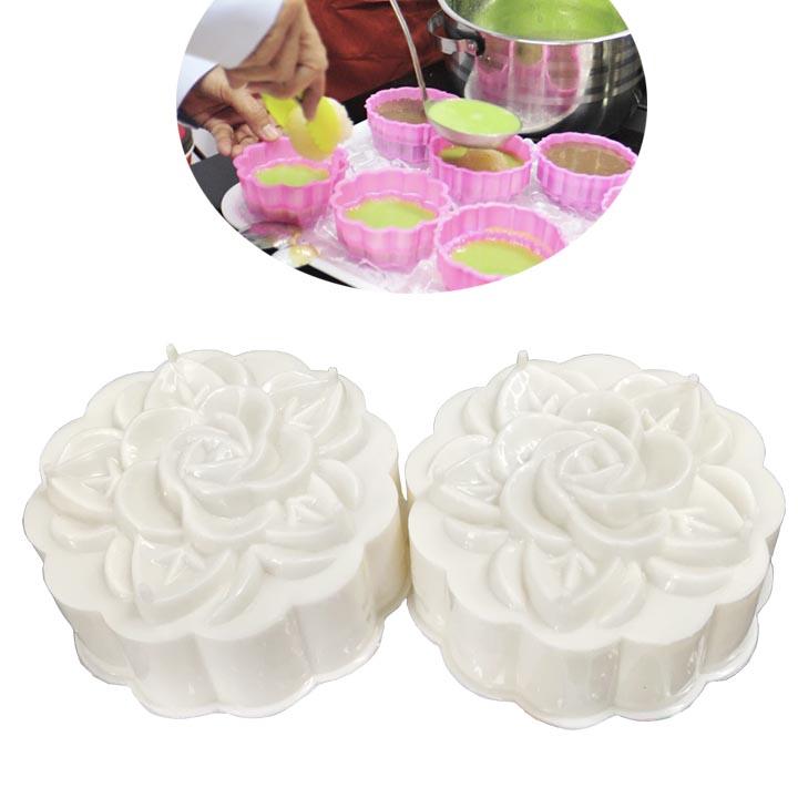 Bộ 2 khuôn bánh trung thu, rau câu, cơm vĩnh trường