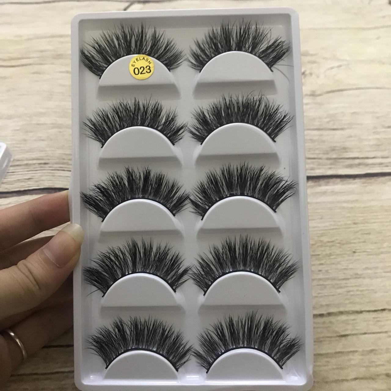 Flash sale - mi giả 3d lông chồn 5 đôi