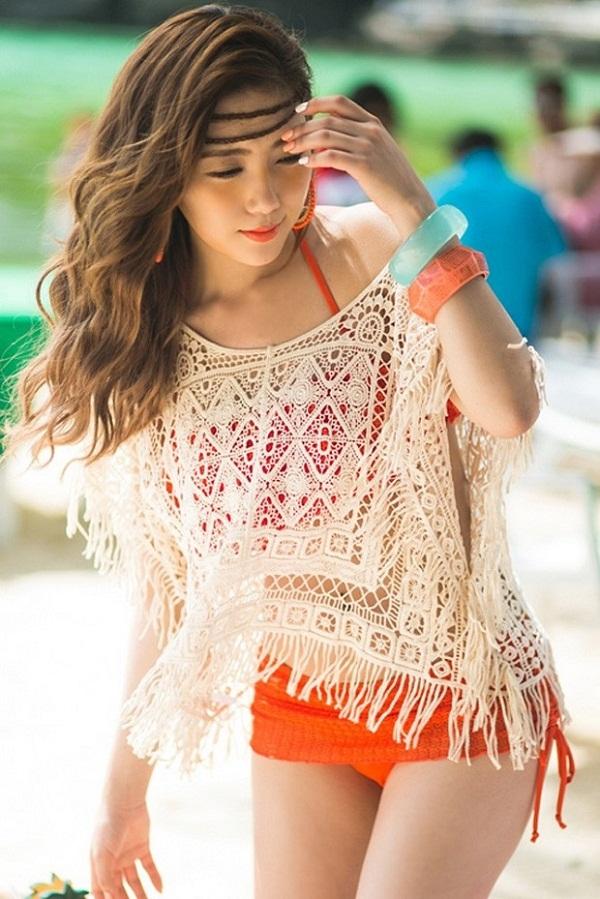 Áo lưới đi biển đi chơi thời trang M06