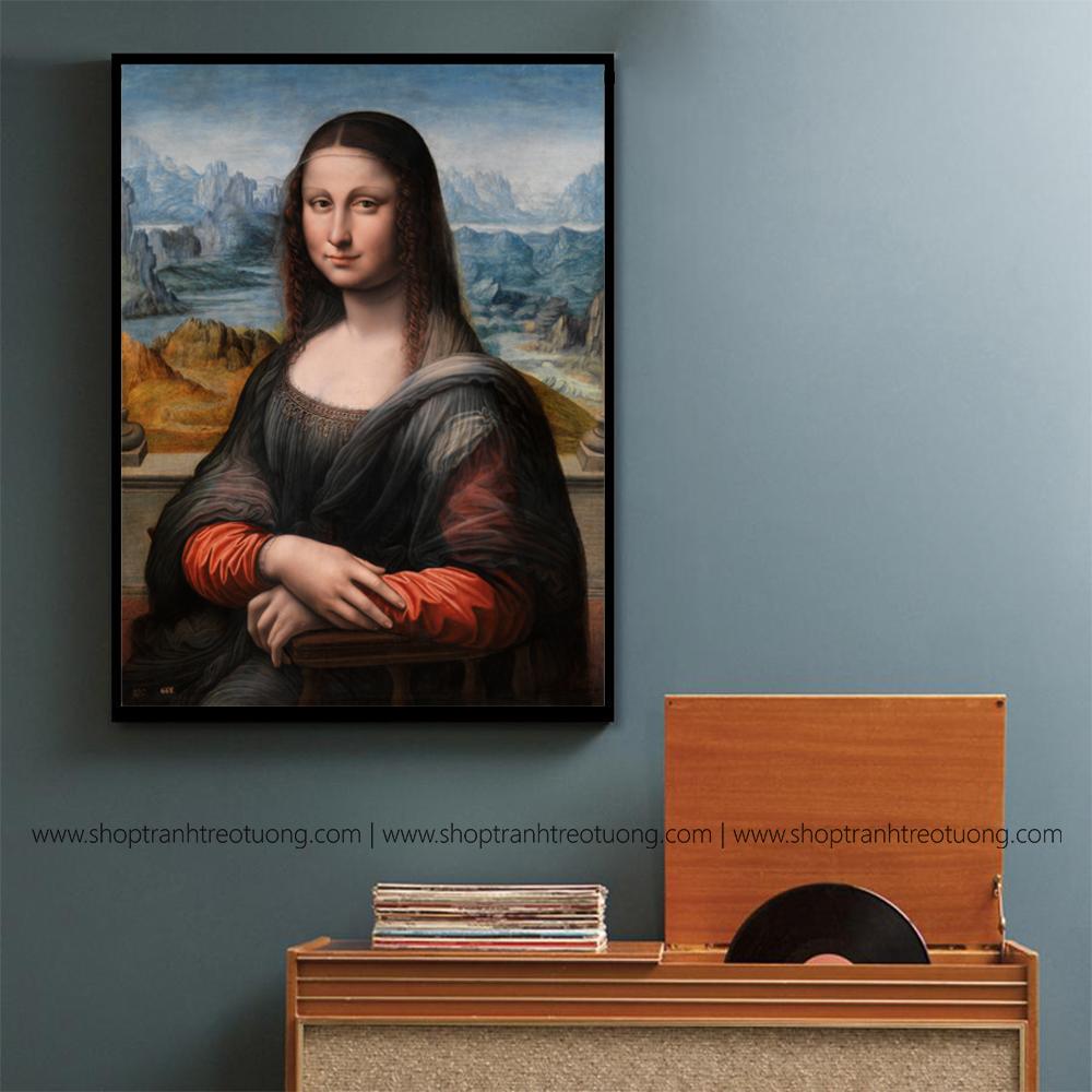 Tranh treo tường Nàng Monalisa - DC144, Tranh treo tường chất lượng cao, siêu sắc nét, đẹp giá rẻ tại Du Mục Art