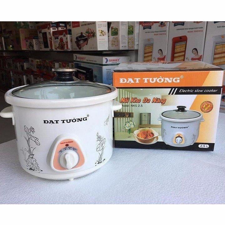 Nồi hầm nấu cháo kho cá lõi sứ đạt tường 1.5l