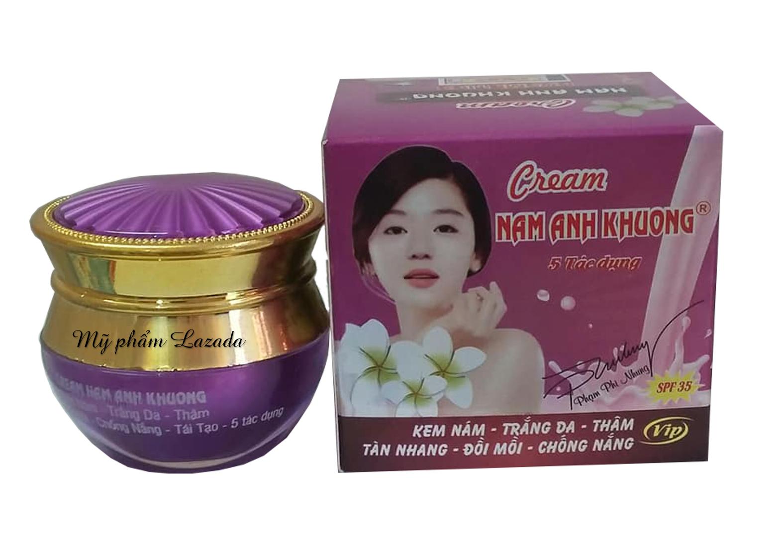 [HCM]KemThâm Nám Tàn Nhang Làm Trắng Da Chống Nắng Nam Anh Khương Vip 18g