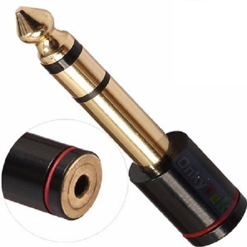 jack chuyển đầu, jack nối  6 mm ra 3.5 mm loại tốt - Điện Việt