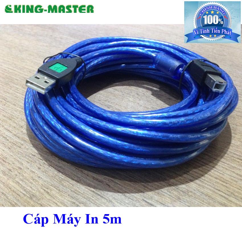 Cáp máy In dài 5m King Master loại chống nhiễu - IKM5
