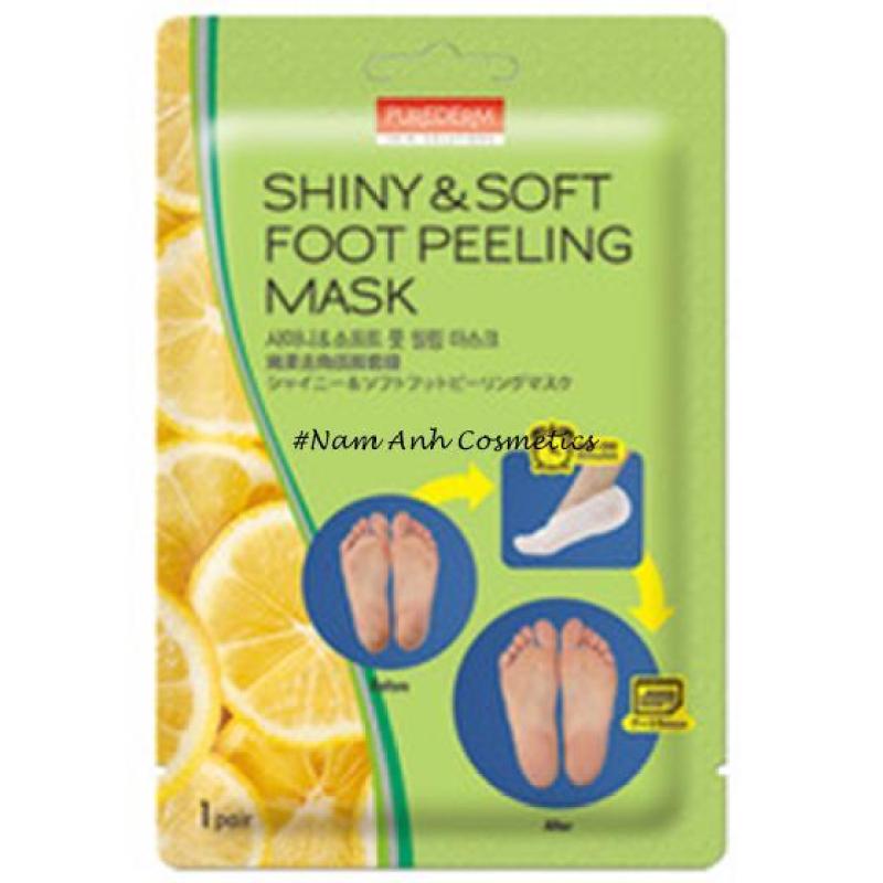 SET 2 TÚI MẶT NẠ THAY DA CHÂN PUREDERM SHINY SOFT FOOT PEELING MASK