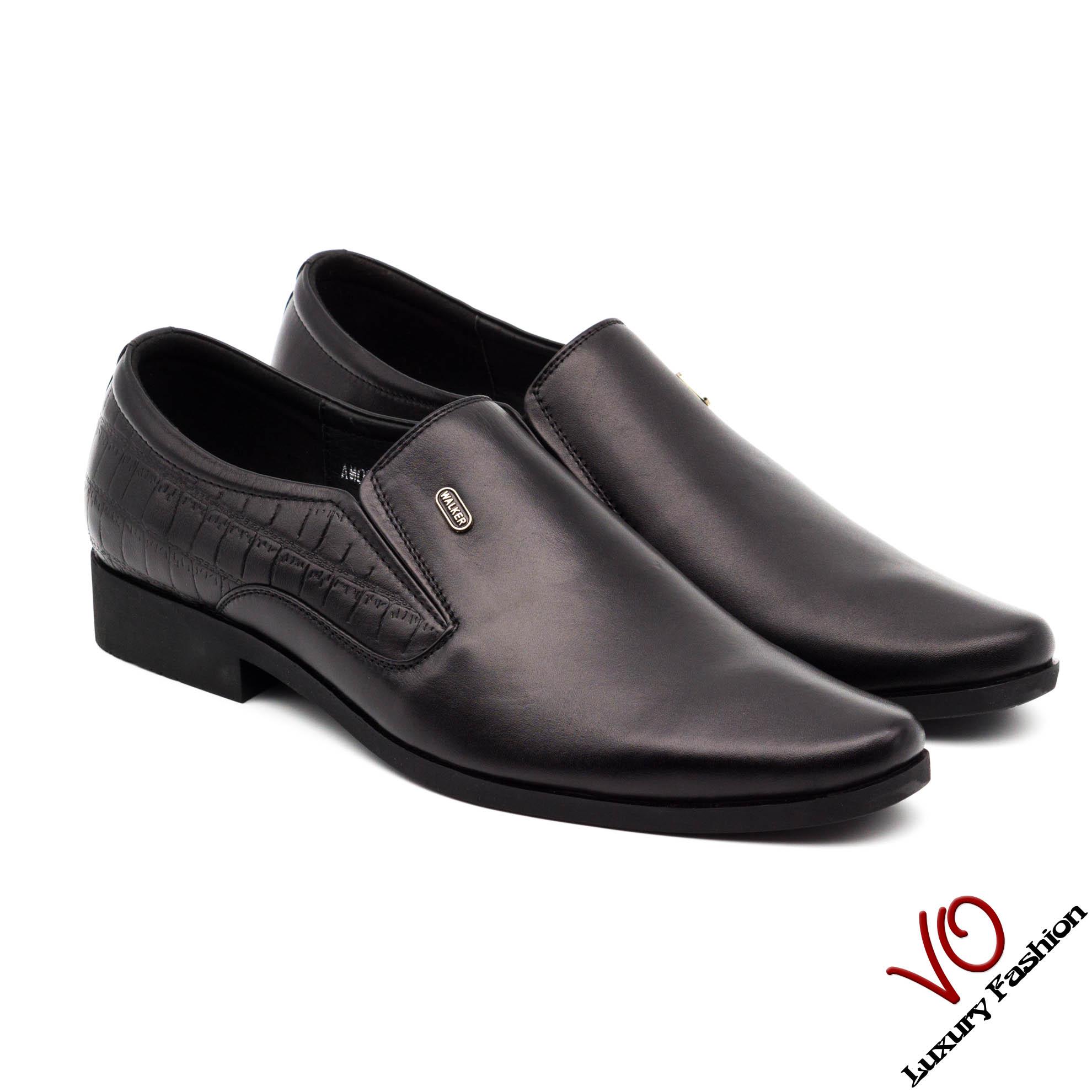 Giày tây công sở da bò thật vo shoes ab907