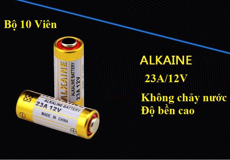 Bộ 10 pin 12V 23A dùng cho điều khiển cửa cuốn công tắc