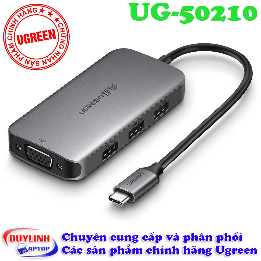 Cáp type c to vga ugreen - adapter usb type c
