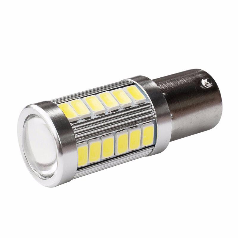 Đèn LED Stop/phanh 1157 cao cấp, sáng hơn khi phanh dành cho xe tải, Oto, xe máy LH33 (sáng màu trắng)