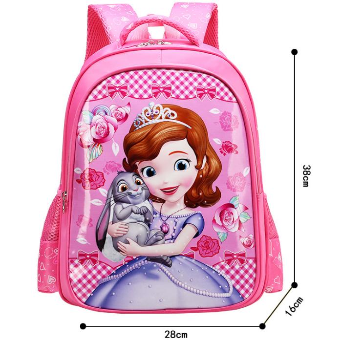 Balo trẻ em bé gái công chúa Sofia ôm thỏ BBS318