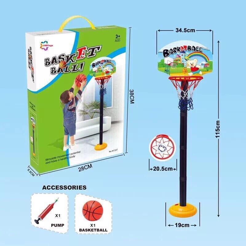 Bộ đồ chơi bóng rổ mini cho bé phát triển chiều cao