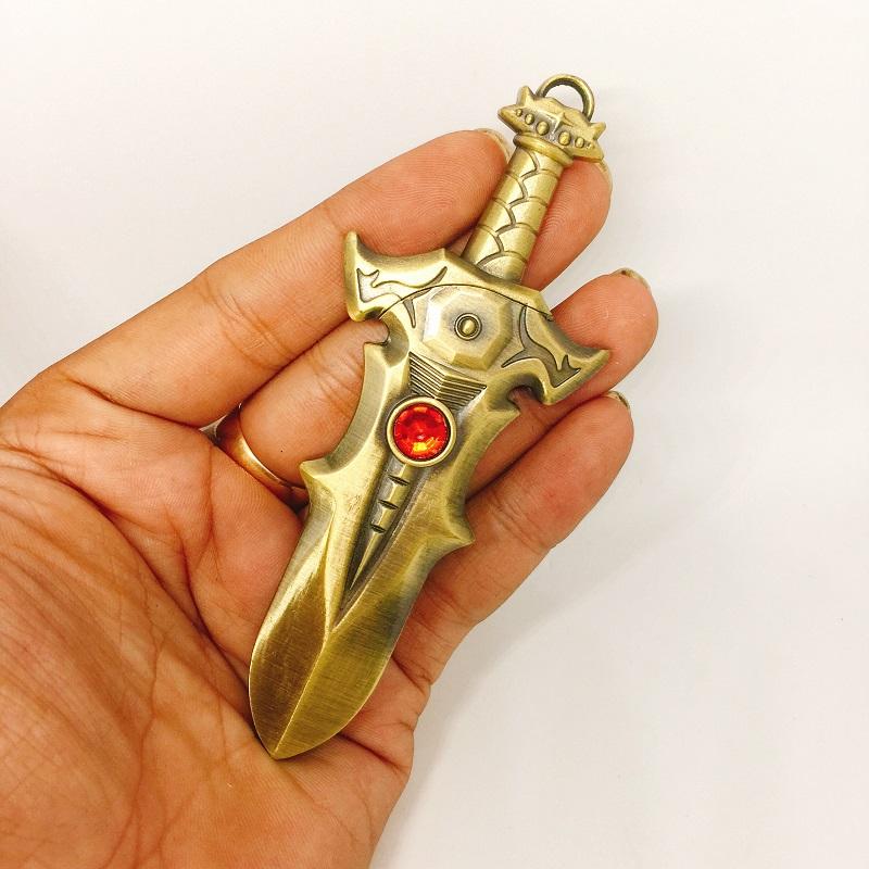 Bật lửa gas khò hình CÂY Ỷ THIÊN KIẾM Có Ngọc độc đáo ( Hàng hiếm ) - Nhi Hân Store