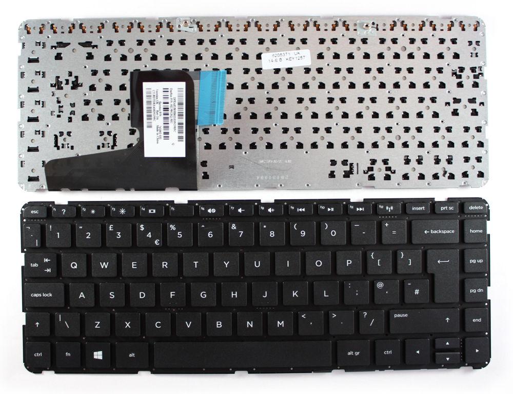 Bàn phím laptop hp. pavilion 14n, 14e đen