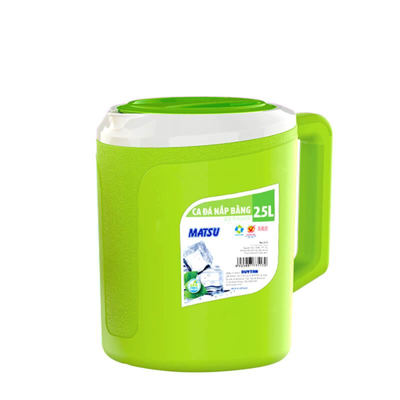 Ca đá nắp bằng 25 lít duy tân