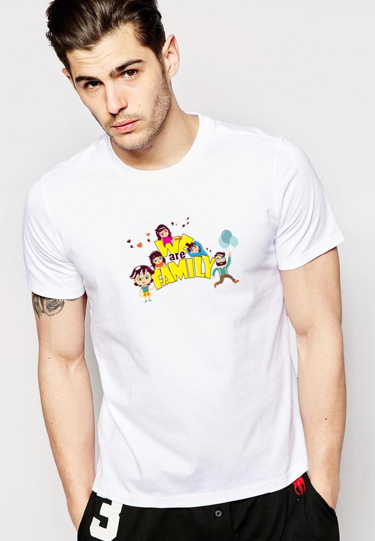 [HCM]Áo thun nam in hình We Are Family AokNam707