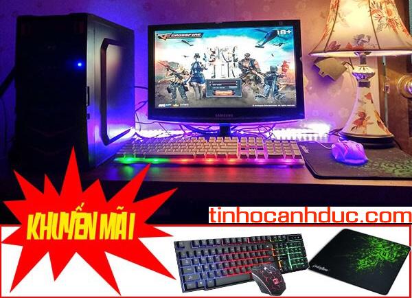 [HCM][Trả góp 0%]Bộ máy tính ADAS3LE màn hình LED 20 SSD 120 TẶNG phím chuột GAMER NEW