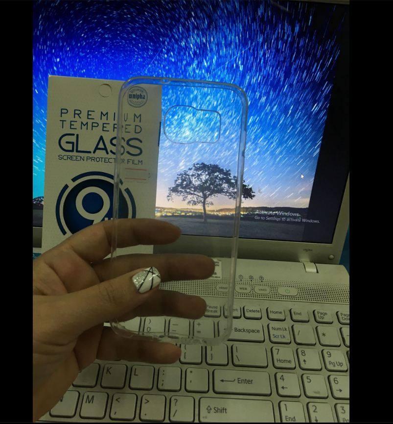 Ốp lưng dẻo silicon cao cấp cho Samsung S7 Edge