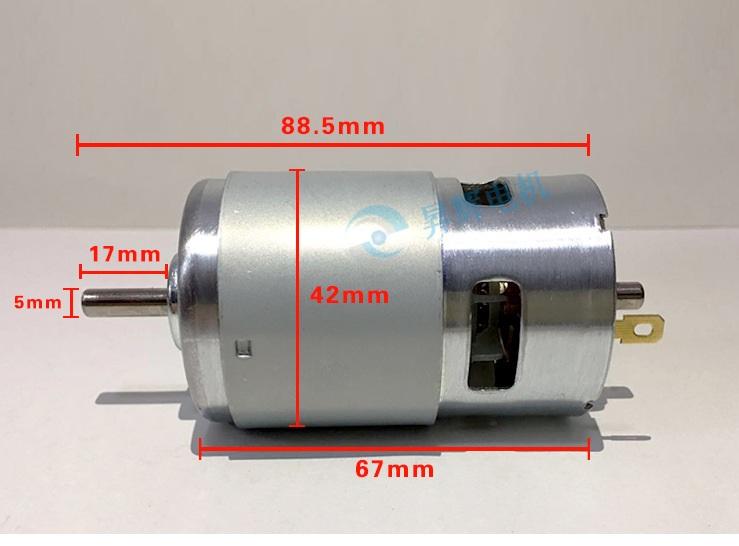 Động cơ 775 tốc độ cao chế robot, cano, xe mô hình