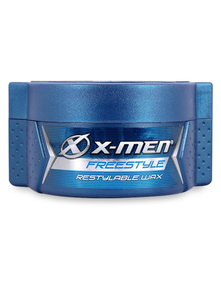 Sáp vuốt tóc kiểu tự nhiên X-Men Freestyle hộp 70g, đem đến cho bạn một kiểu tóc tự nhiên, quyến rũ và đầy nam tính mà không gây hư tốn tóc