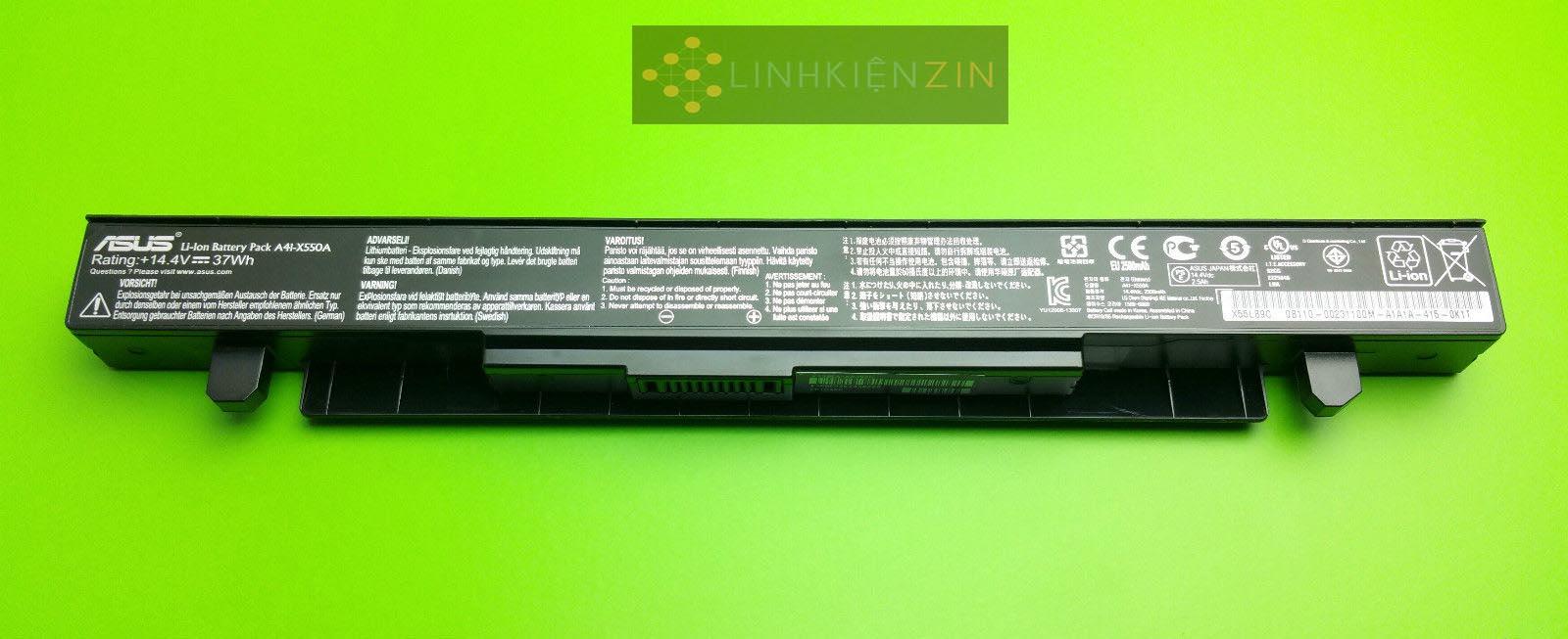 Pin cho Laptop Asus ROG GL552 GL552J GL552JX GL552VX GL552VW A41N1424 Tặng Đèn LED bàn phím  trị giá 59k