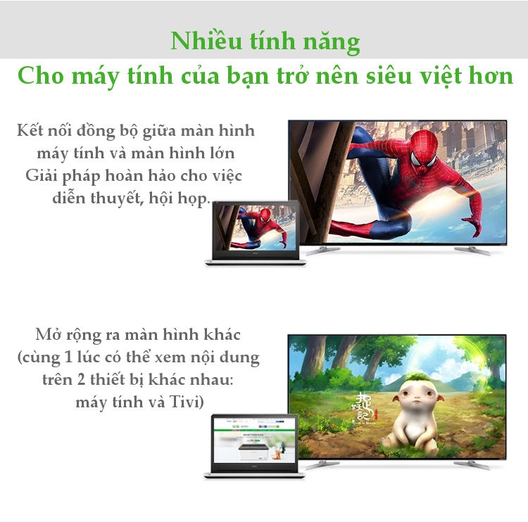 Dây chuyển đổi DisplayPort sang VGA+Audio converter (Vỏ nhôm) dài 25cm UGREEN DP106 Dây chuyển đổi DisplayPort sang VGA+Audio converter (Vỏ nhôm) dài 25cm UGREEN DP106