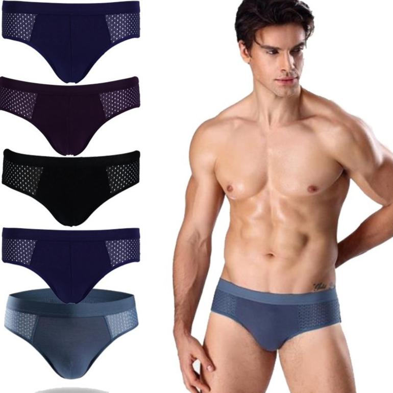 Combo 5 quần sịp chéo thông hơi
