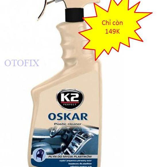 Dung dịch tẩy ố và làm sáng bóng phục hồi màu nhựa-K2 OSKAR